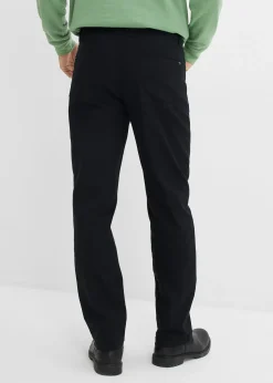 Homme bonprix Pantalons|Lot de 2 pantalons extensibles, coupe droite classique