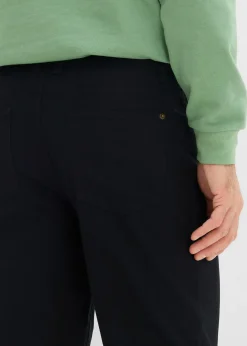 Homme bonprix Pantalons|Lot de 2 pantalons extensibles, coupe droite classique