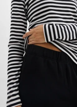 Femme bonprix Basiques|Sweats|Lot de 2 pantalons sweat 100% coton