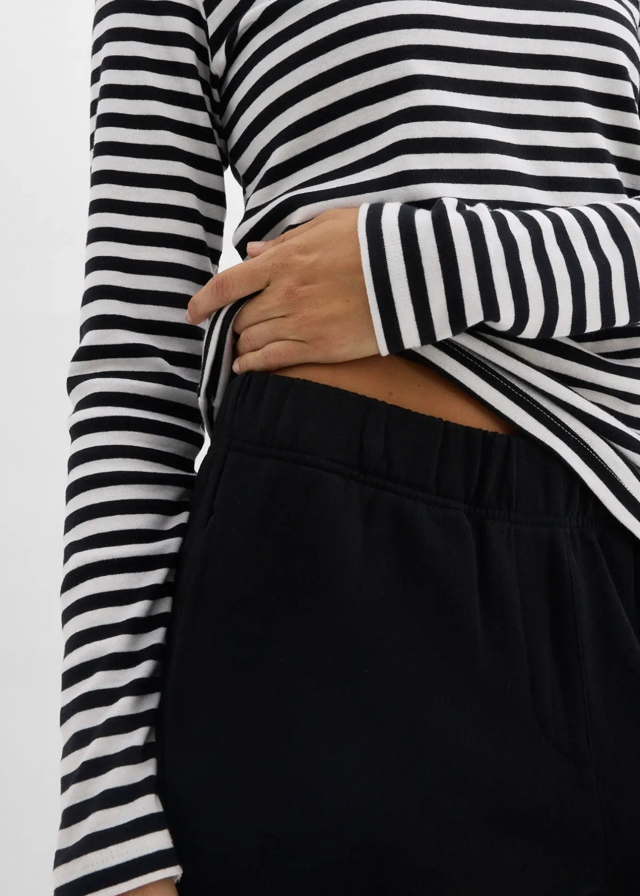 Femme bonprix Basiques|Sweats|Lot de 2 pantalons sweat 100% coton