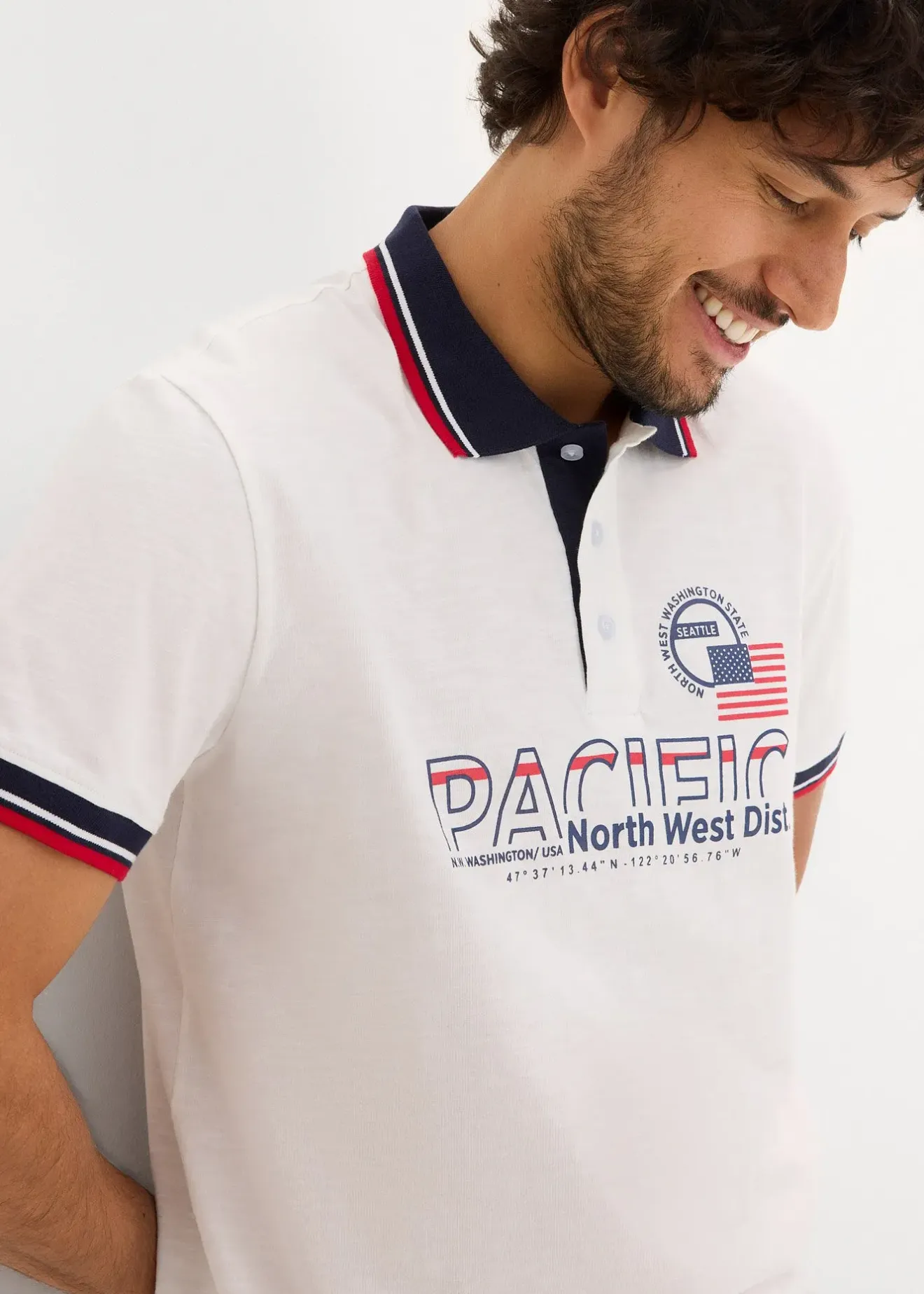 Homme bonprix T-Shirts & Polos|Lot de 2 polos 100% coton