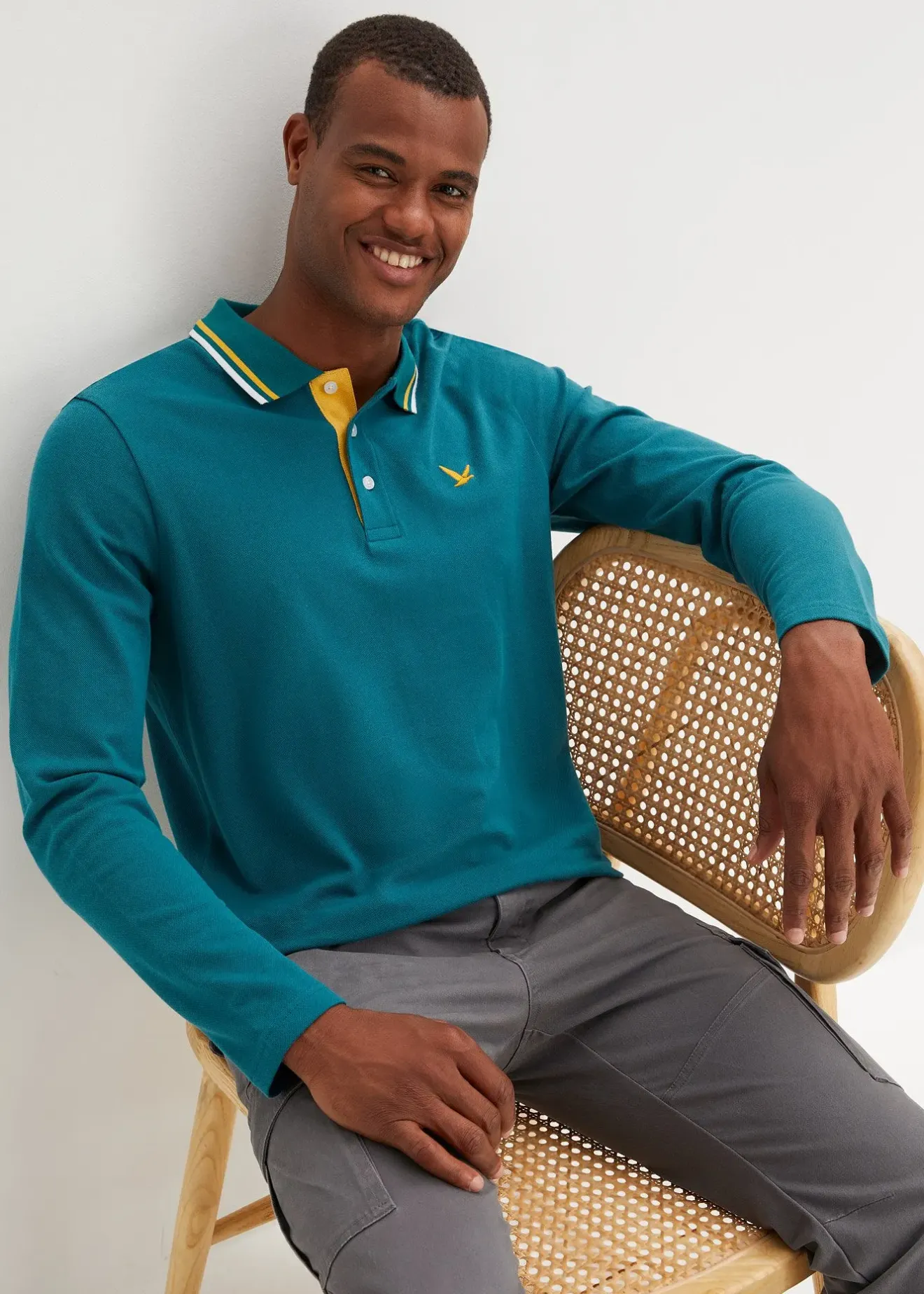 bonprix Lot de 2 polos 100% coton|Homme T-Shirts & Polos