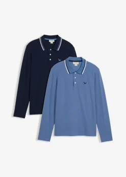 bonprix Lot de 2 polos 100% coton|Homme T-Shirts & Polos
