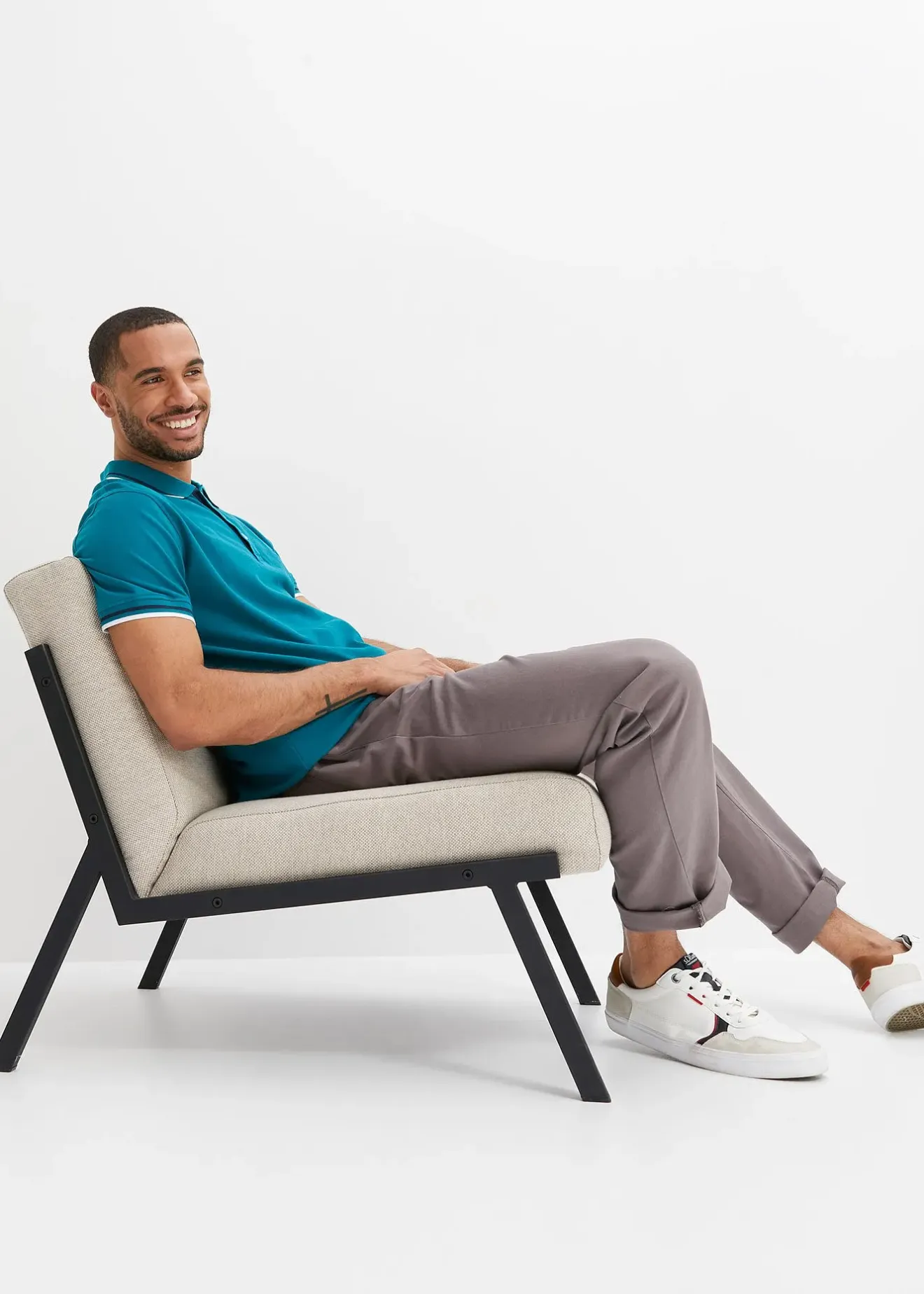 bonprix Lot de 2 polos en maille piquée 100% coton|Homme T-Shirts & Polos