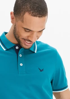 bonprix Lot de 2 polos en maille piquée 100% coton|Homme T-Shirts & Polos