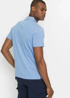 bonprix Lot de 2 polos en maille piquée, 100% coton|Homme T-Shirts & Polos