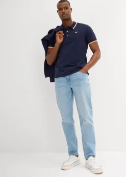 bonprix Lot de 2 polos en maille piquée 100% coton|Homme T-Shirts & Polos