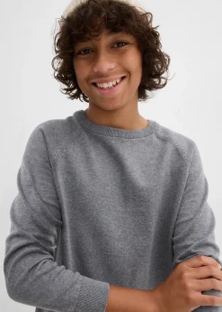 Enfant bonprix Vêtements Enfant|Garçons 9-16 Ans·Lots De 2 Articles Et Plus|Lot de 2 pulls en fine maille 100% coton