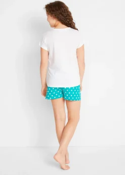 bonprix Lot de 2 pyjashorts 100% coton à manches courtes|Enfant Vêtements Enfant|Filles·Pyjamas & Chemises De Nuit