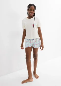 bonprix Lot de 2 pyjashorts 100% coton|Enfant Filles·Pyjamas & Chemises De Nuit