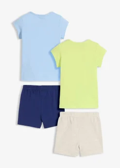 bonprix Lot de 2 pyjashorts doux|Enfant Vêtements Enfant|Lot De 2 Articles Et Plus