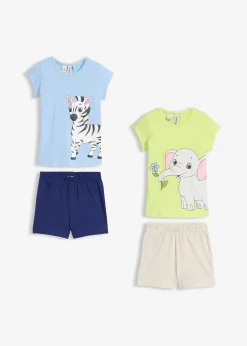 bonprix Lot de 2 pyjashorts doux|Enfant Vêtements Enfant|Lot De 2 Articles Et Plus