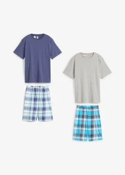 Enfant bonprix Vêtements Enfant|Garçons·Pyjamas|Lot de 2 pyjashorts en coton doux