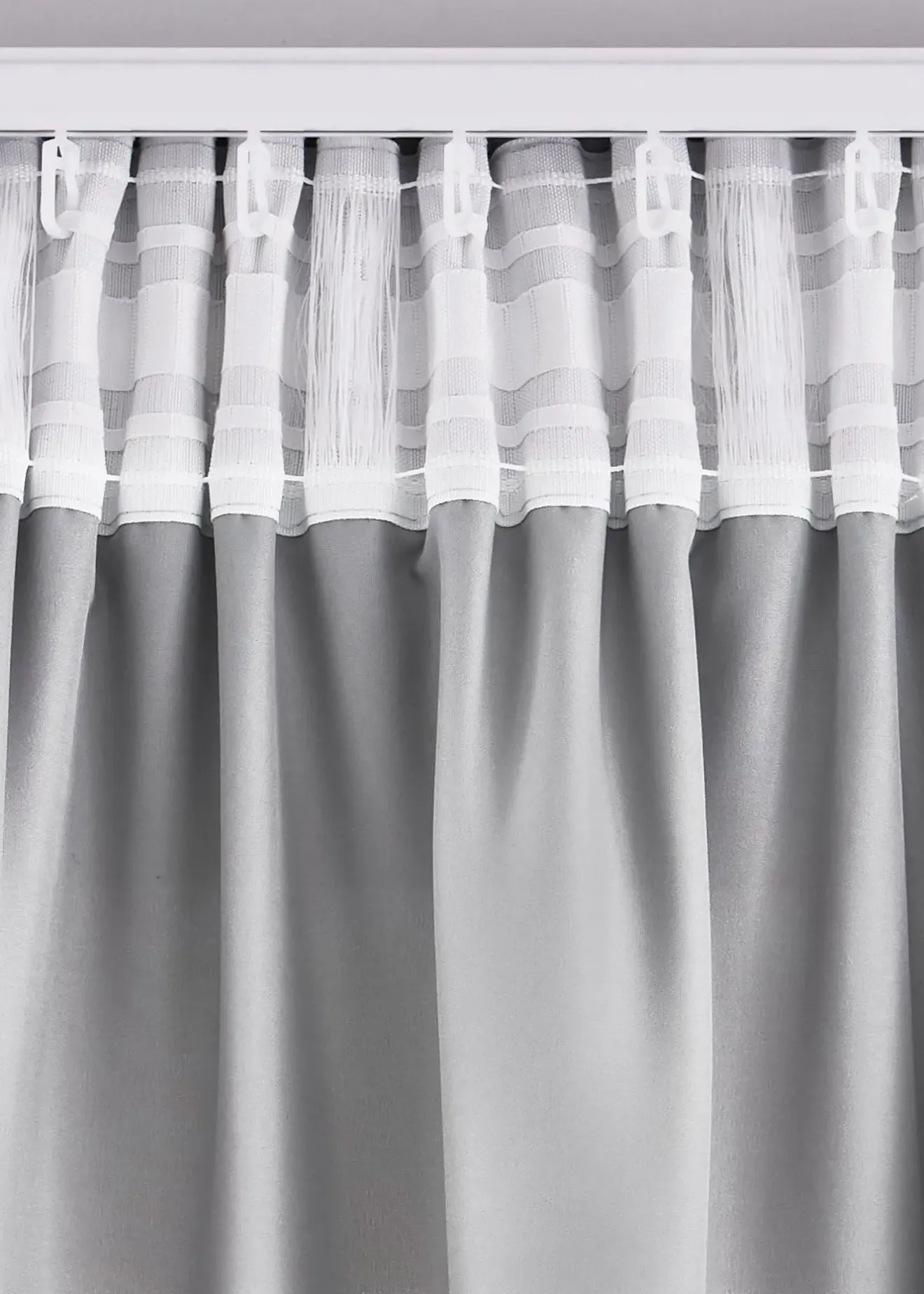 bonprix Lot de 2 rideaux en microfibre| Salon·Rideaux & Voilages|Rideaux Classiques