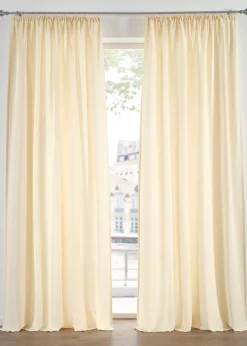 bonprix Lot de 2 rideaux en microfibre| Salon·Rideaux & Voilages|Rideaux Classiques