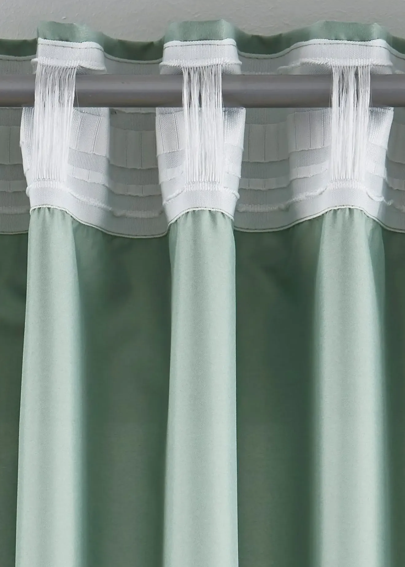 bonprix Lot de 2 rideaux en microfibre| Salon·Rideaux & Voilages|Rideaux Classiques