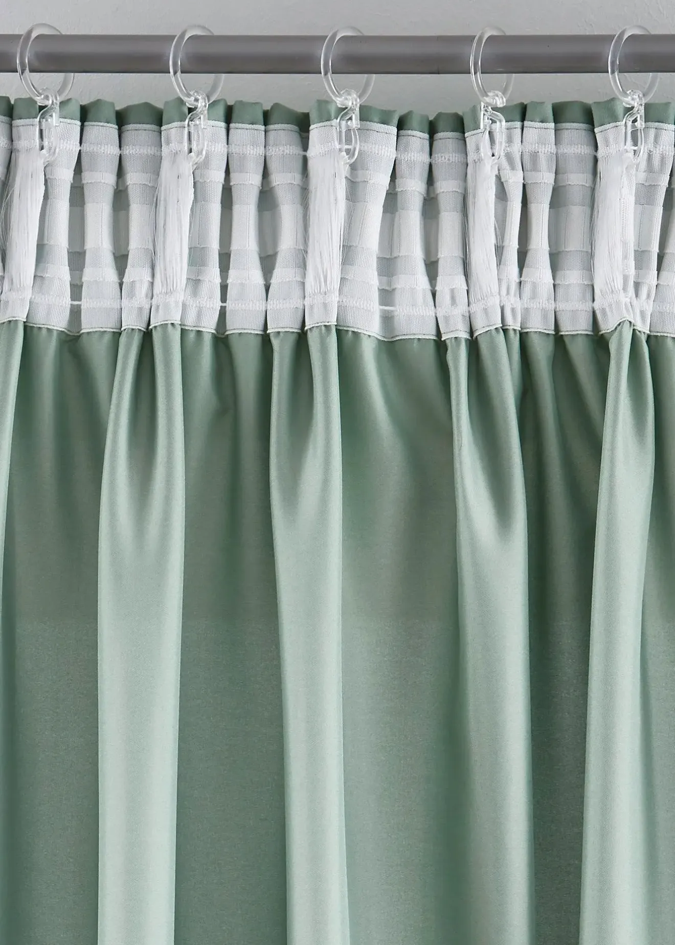 bonprix Lot de 2 rideaux en microfibre| Salon·Rideaux & Voilages|Rideaux Classiques