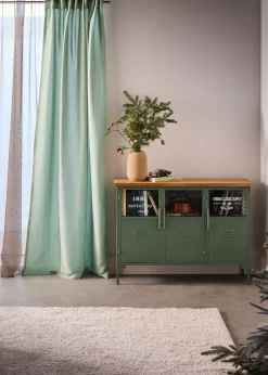 bonprix Lot de 2 rideaux en microfibre| Salon·Rideaux & Voilages|Rideaux Classiques