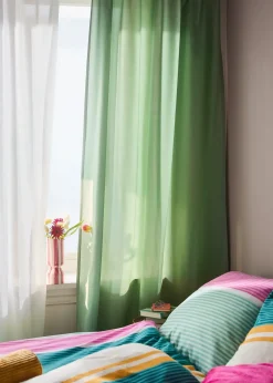 bonprix Lot de 2 rideaux en microfibre| Salon·Rideaux & Voilages|Rideaux Classiques