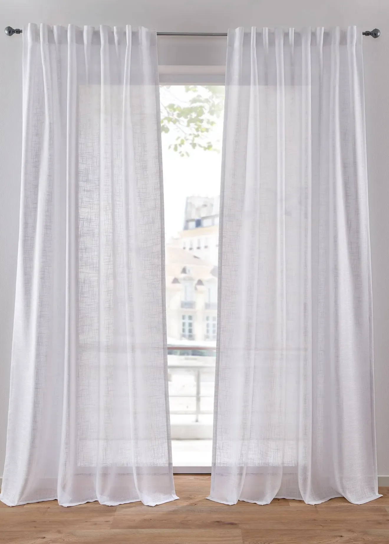 bonprix Salon·Rideaux & Voilages|Rideaux Classiques|Lot de 2 rideaux texturés