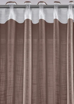 bonprix Lot de 2 rideaux texturés| Salon·Rideaux & Voilages|Rideaux Classiques