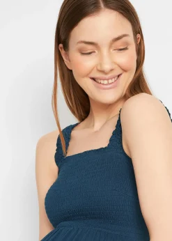 Femme bonprix Femme Enceinte|Lot de 2 robes de grossesse en coton