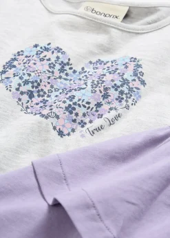 Enfant bonprix Vêtements Enfant|Filles 2-8 Ans·Lot De 2 Articles Et Plus|Lot de 2 robes en jersey 100% coton