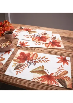 bonprix Arts De La Table|Linge De Table|Lot de 4 sets de table à imprimé feuillage