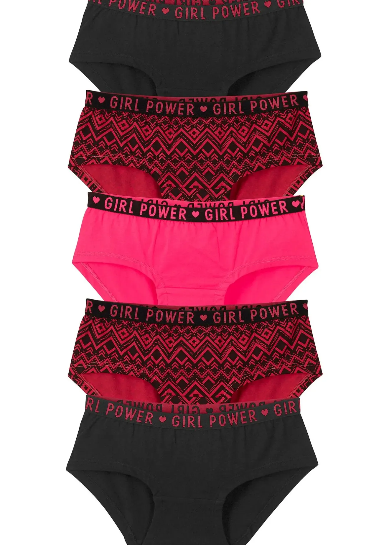 bonprix Lot de 5 shorties en coton doux et extensible|Enfant Vêtements Enfant|Lot De 2 Articles Et Plus