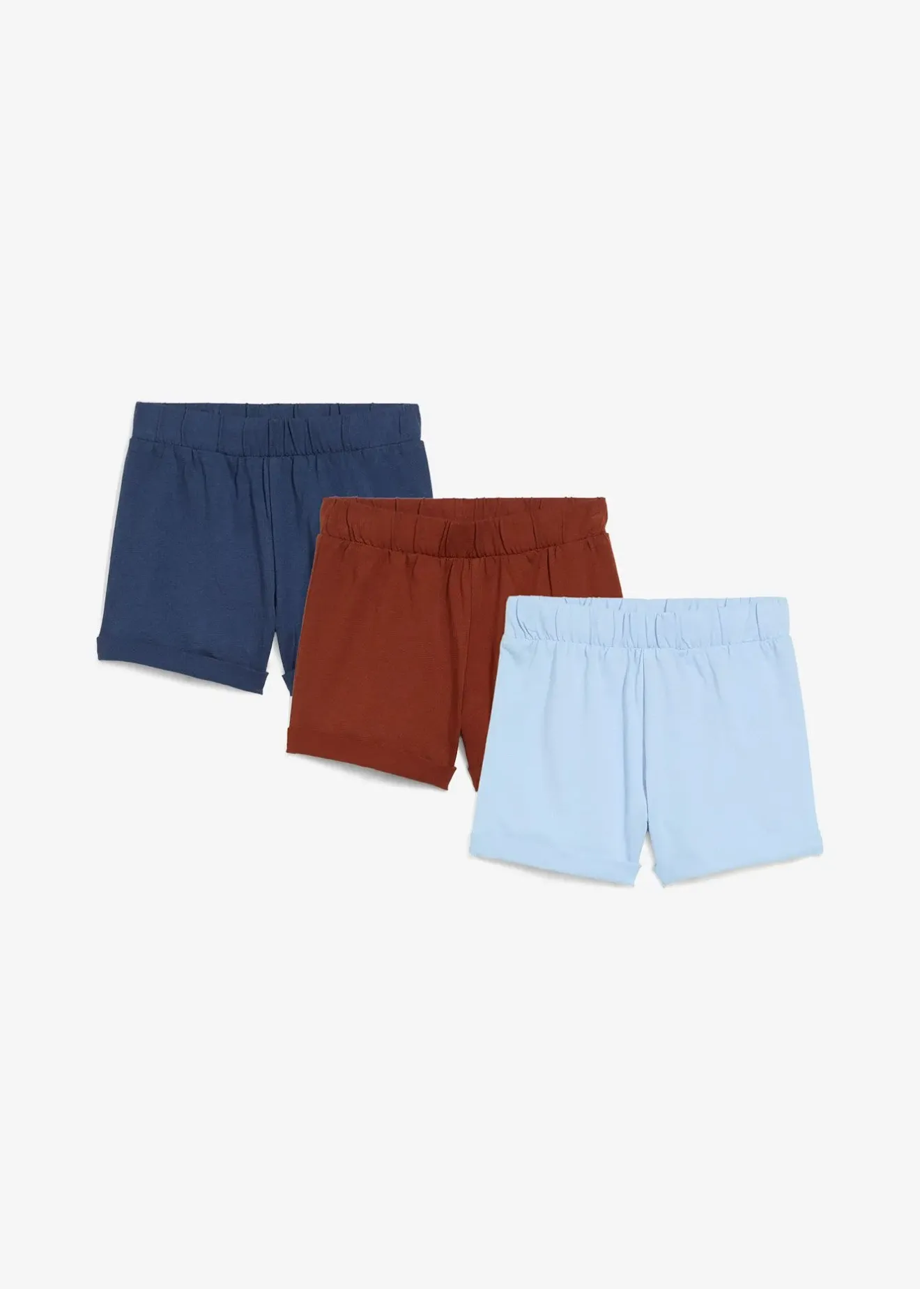 Enfant bonprix Vêtements Enfant|Lot De 2 Articles Et Plus|Lot de 3 shorts bébé en jersey 100% coton