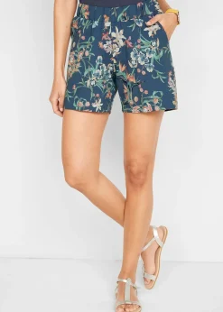 Femme bonprix Shorts|Pantalons|Lot de 2 shorts en jersey coton extensible