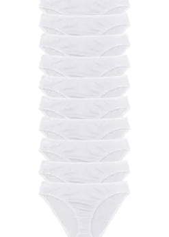 Femme bonprix Basiques|Lingerie Coton|Lot de 10 slips