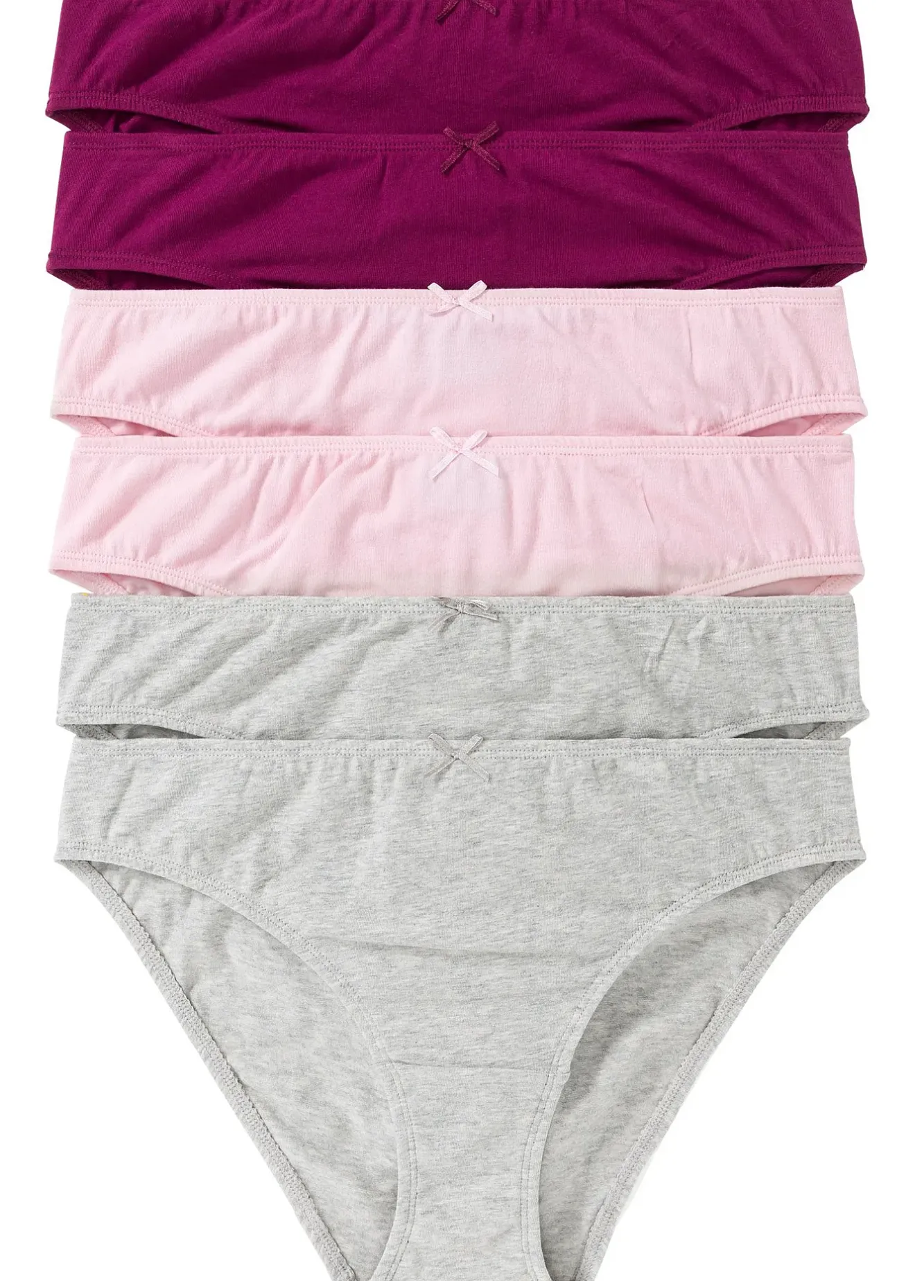 Femme bonprix Basiques|Lingerie Coton|Lot de 6 slips