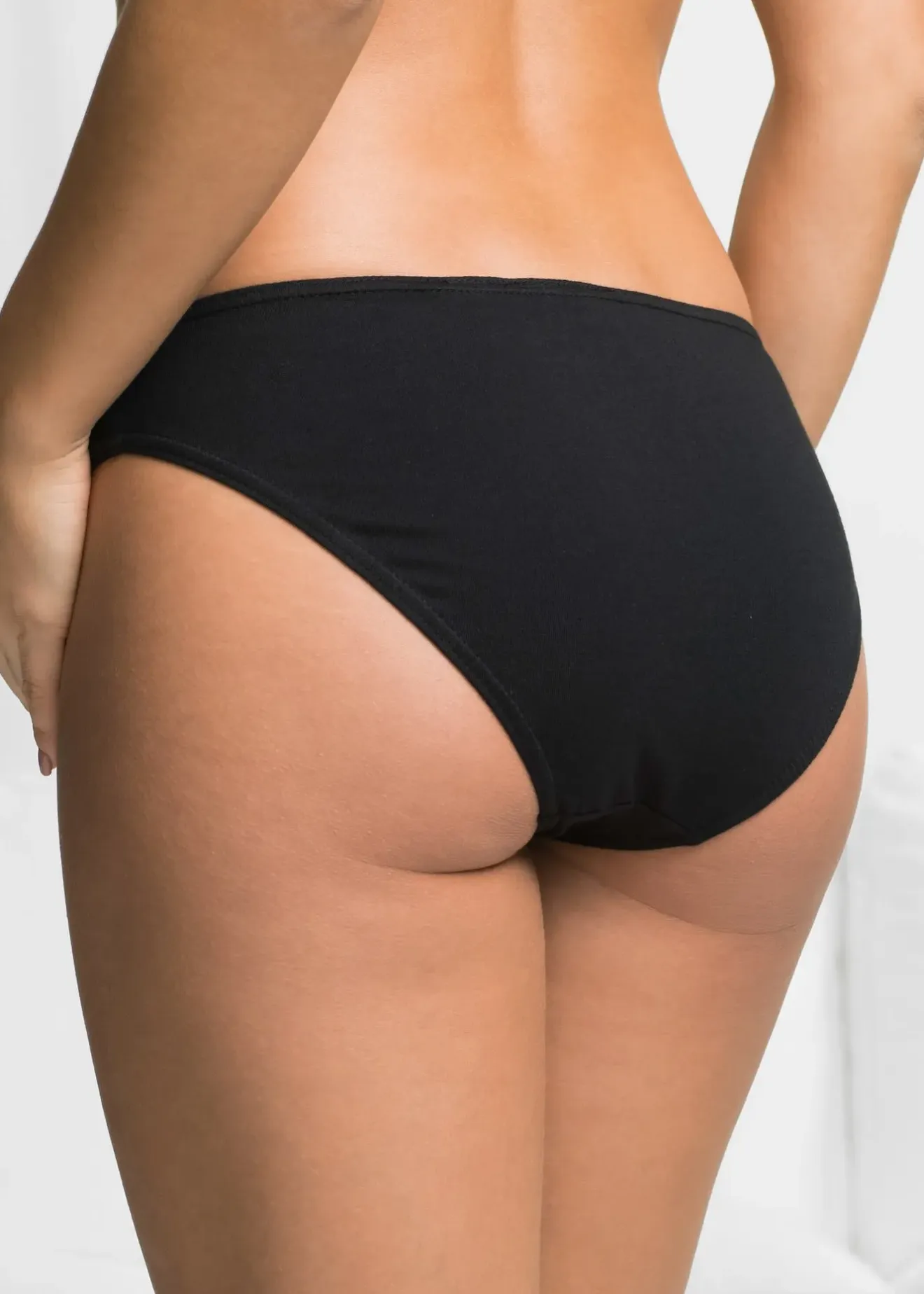 bonprix Lot de 10 slips|Femme Basiques|Lingerie Coton