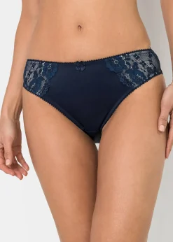 bonprix Lot de 2 slips avec dentelle|Femme Dessous|Bas