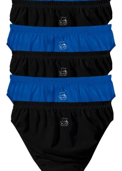 Femme bonprix Basiques|Lingerie Coton|Lot de 6 slips avec imprimé ourson