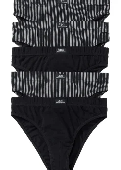 bonprix Lot de 5 slips coton|Homme Slips|Sous-Vêtements