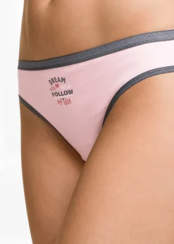 bonprix Lot de 5 slips coton|Femme Lingerie Coton|Bas