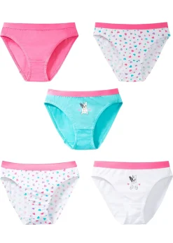 bonprix Lot de 5 slips coton|Enfant Vêtements Enfant|Lot De 2 Articles Et Plus