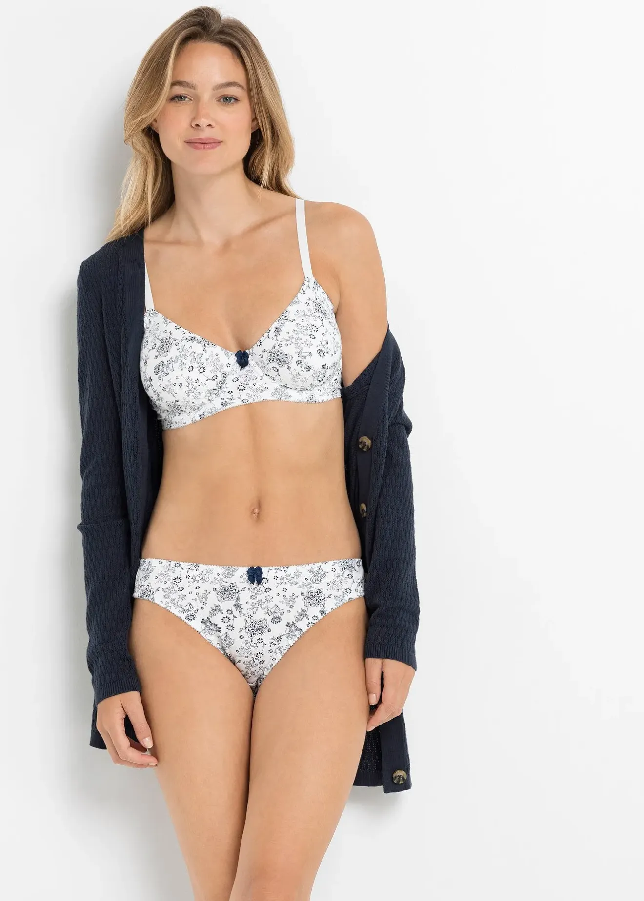 Femme bonprix Lingerie Coton|Bas|Lot de 3 slips coton