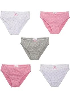 Enfant bonprix Vêtements Enfant|Lot De 2 Articles Et Plus|Lot de 5 slips coton avec nœud en satin