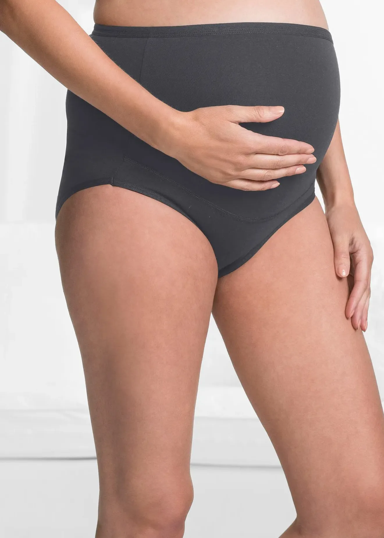 Femme bonprix Maternité|Lingerie Coton|Lot de 2 slips de grossesse en coton