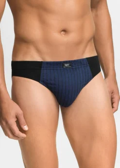 bonprix Lot de 5 slips en coton doux|Homme Sous-Vêtements|Slips