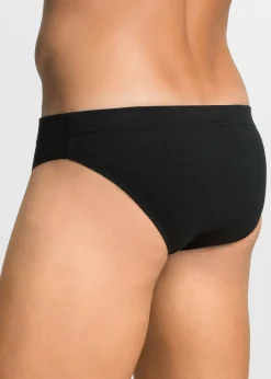 bonprix Lot de 5 slips en coton doux|Homme Sous-Vêtements|Slips