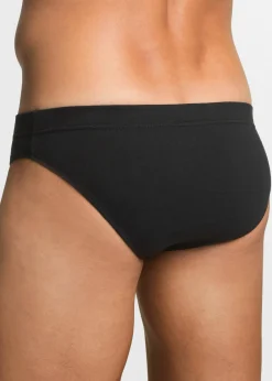 bonprix Lot de 5 slips en coton doux|Homme Sous-Vêtements|Slips