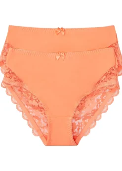 bonprix Lot de 2 slips Maxi|Femme Dessous|Bas