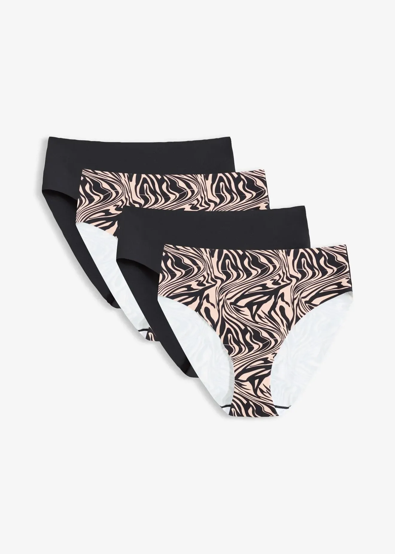 bonprix Lot de 4 slips maxi|Femme Bas