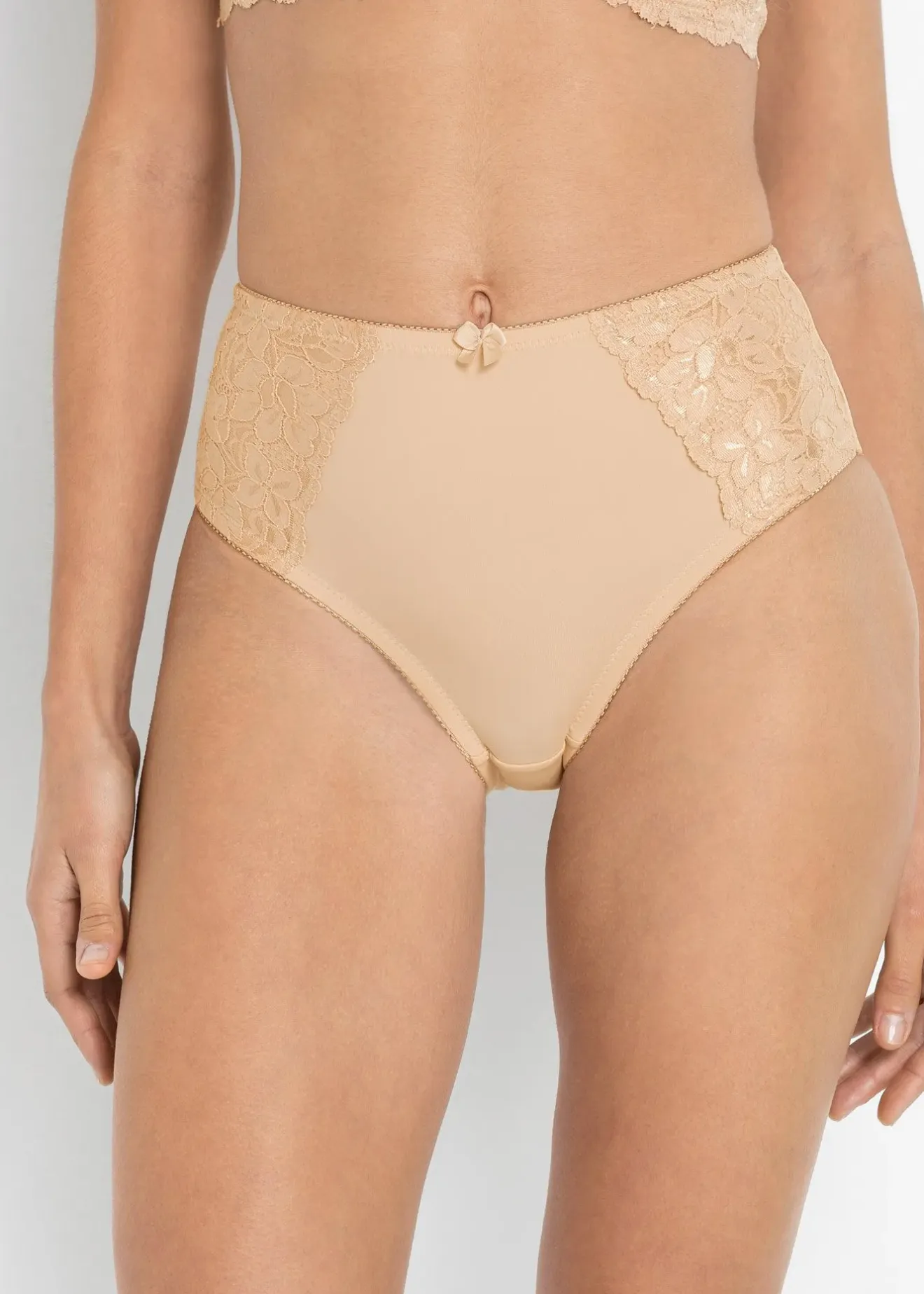 bonprix Lot de 2 slips maxi avec dentelle|Femme Bas