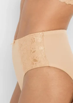 bonprix Lot de 2 slips maxi avec dentelle|Femme Bas