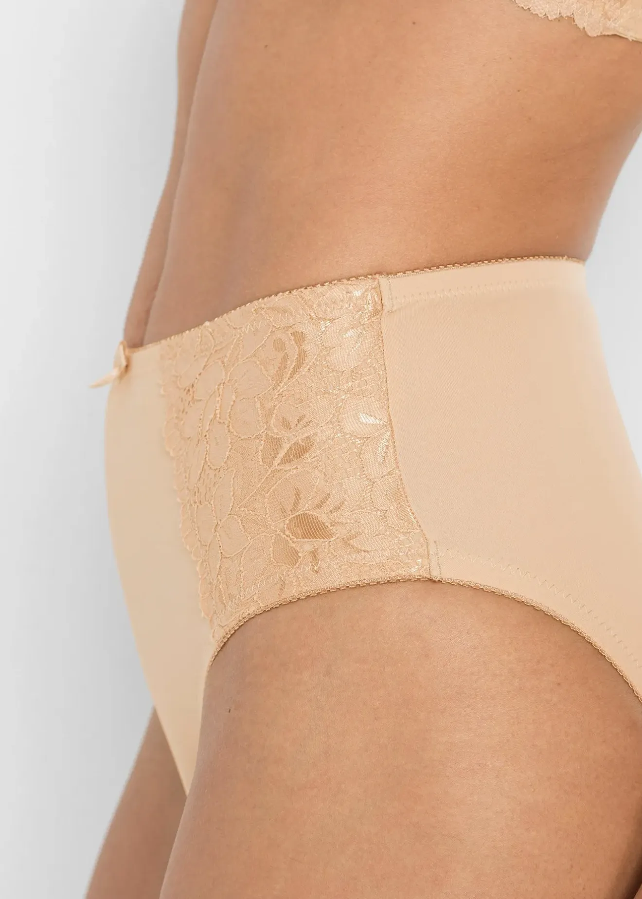 bonprix Lot de 2 slips maxi avec dentelle|Femme Bas